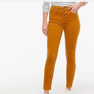 J Crew 9” High Rise Corduroy Pants